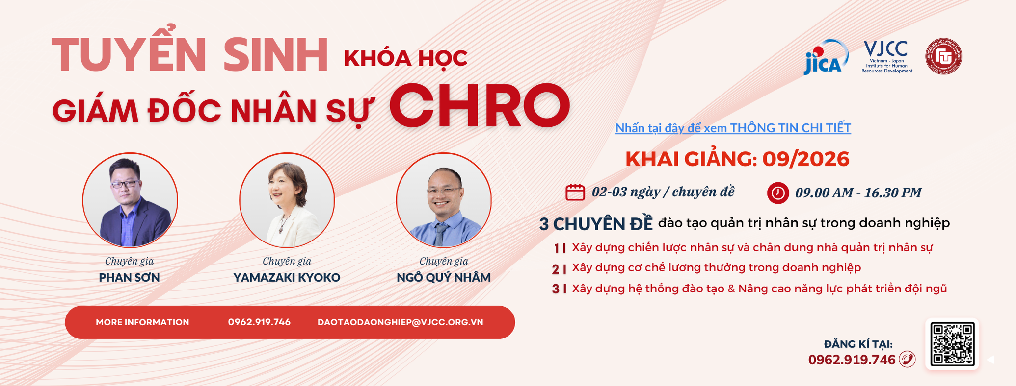 GIÁM ĐỐC NHÂN SỰ CHRO 12